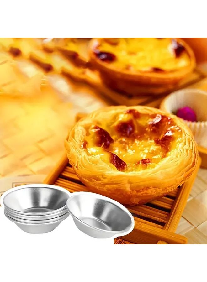 10Pcs Reusable Mini Tart Moulds Baking Tools Kitchen Gadgets - Image 1